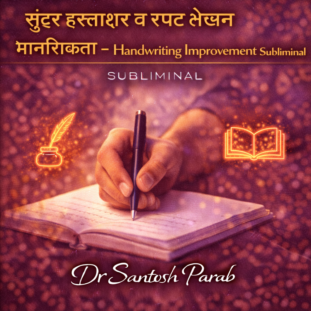 सुंदर हस्ताक्षर व स्पष्ट लेखन मानसिकता – Handwriting Improvement Subliminal 