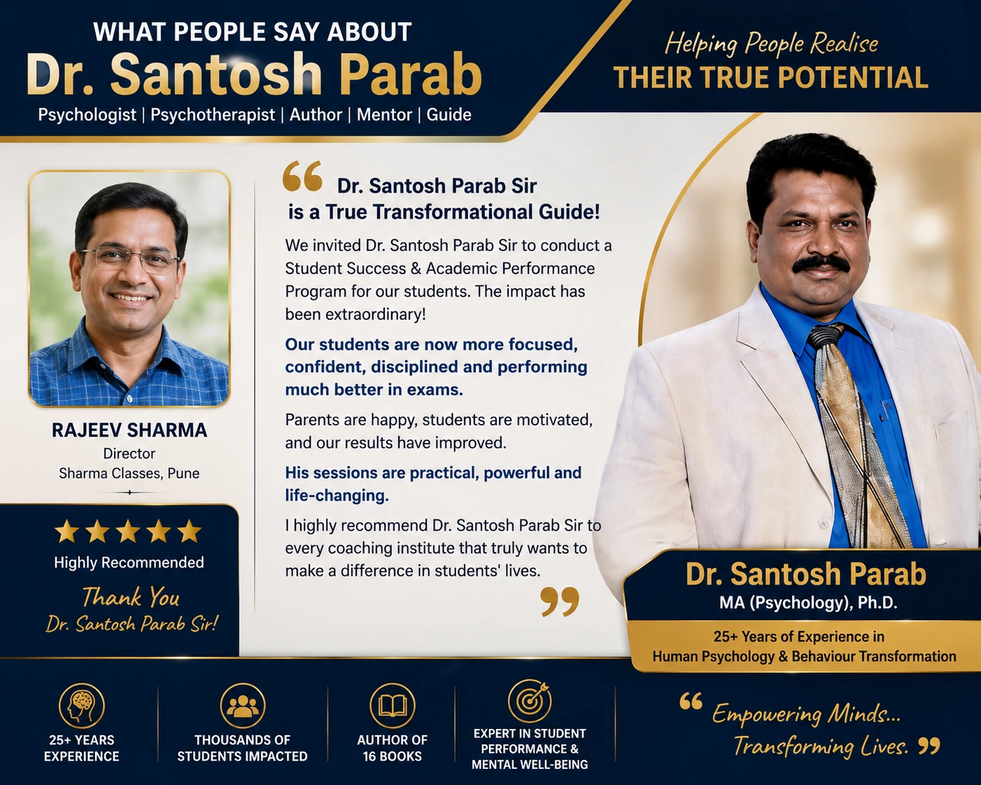 Seminar Testimonial